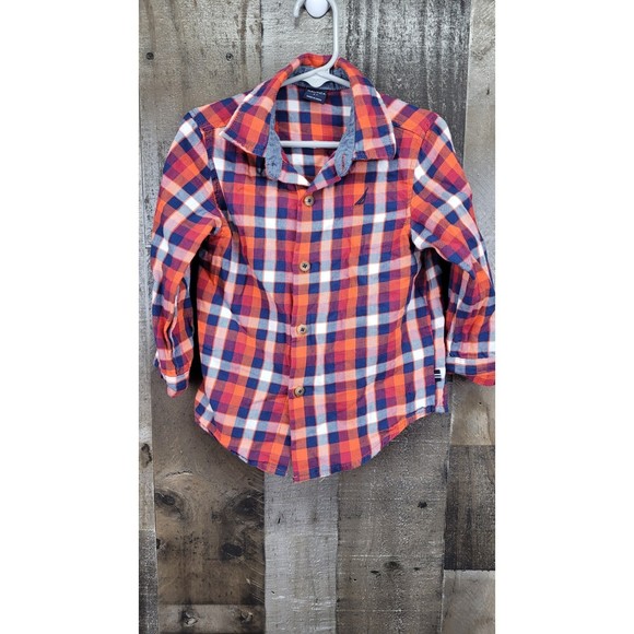 Nautica Kids Dress Shirt Button Up Kids Size 3T - Picture 1 of 4